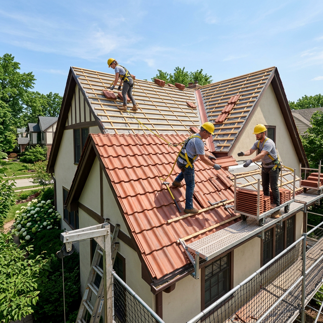 Kiremit Çatı Uygulaması
