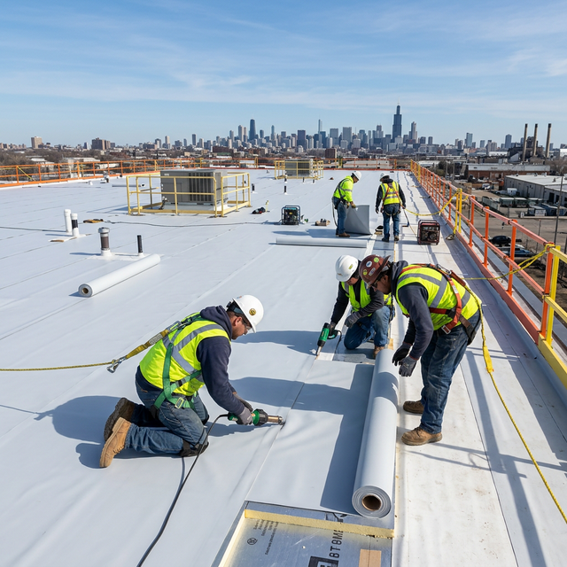 Membran Çatı Yalıtımı